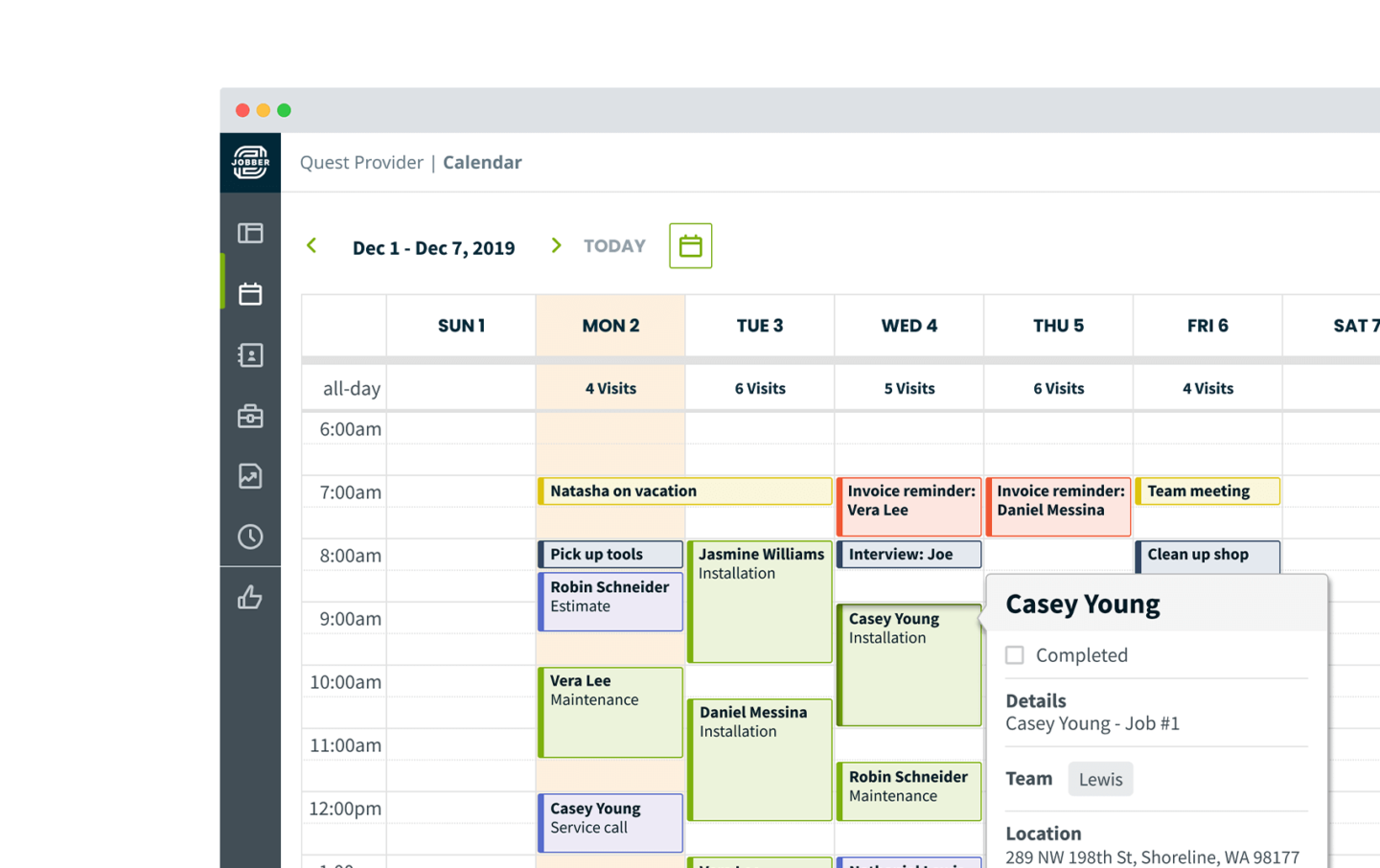  1 Job Scheduling Software App For Service Businesses In 2022 Jobber