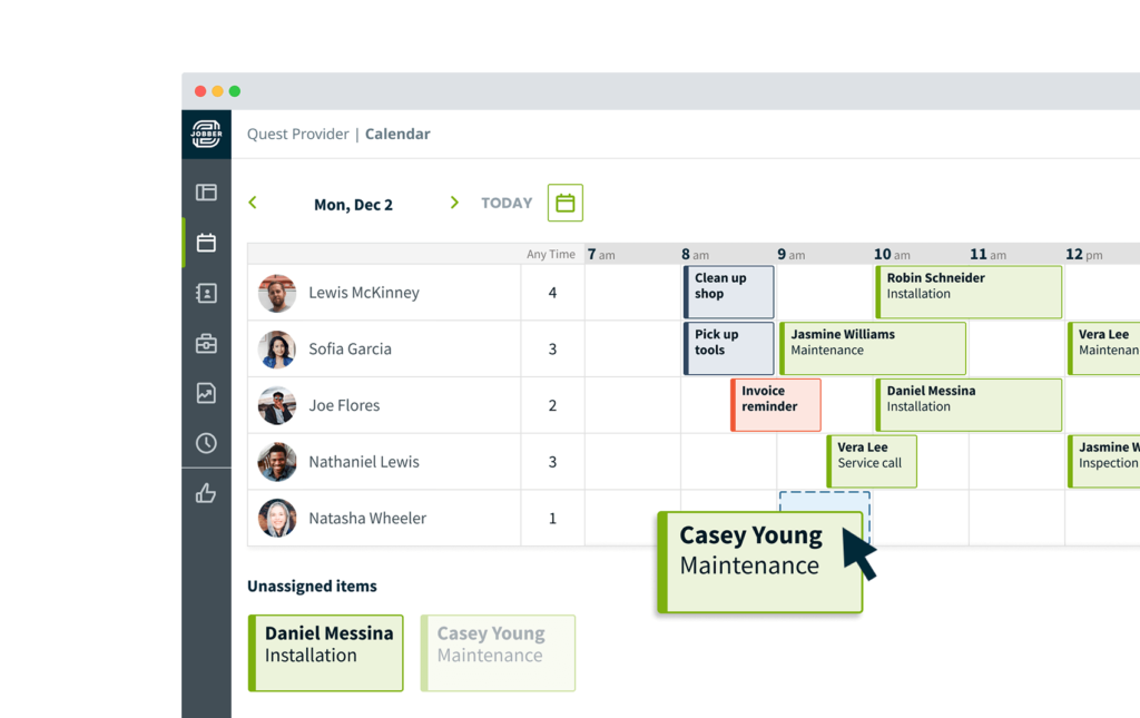 Drag And Drop Calendar 1 Scheduling Software And App 2022 Jobber
