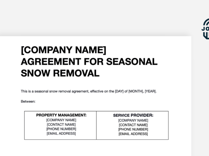 Snow removal business resources jobber