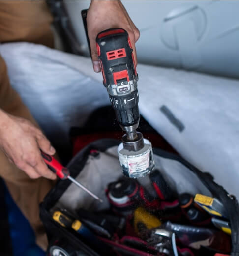 image of handyman's tool bag