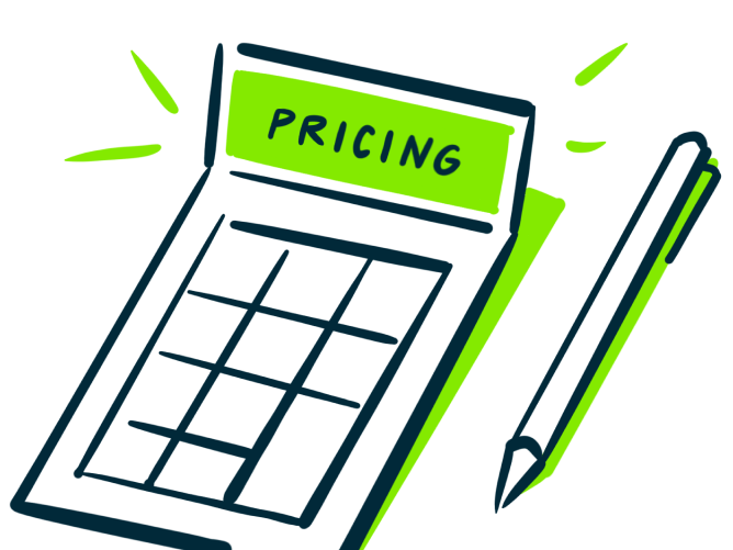 service pricing calculator illustration