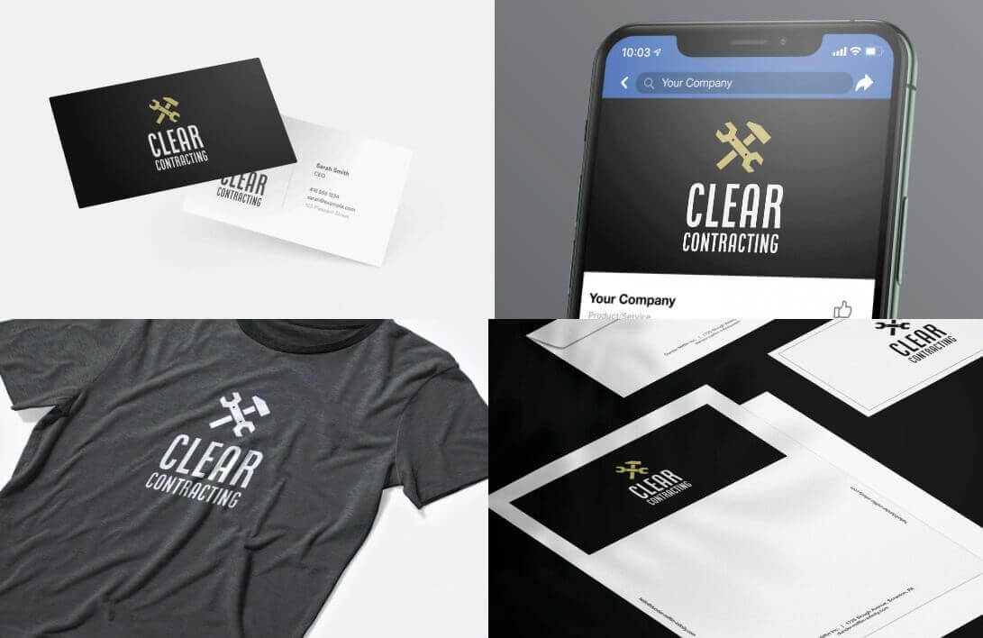 company logo marketing materials