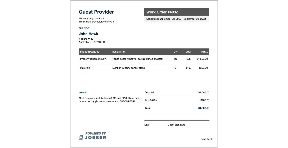 free-work-order-template-edit-download-jobber