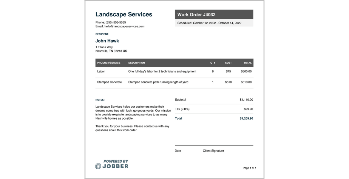 free-landscaping-work-order-template-edit-download-jobber