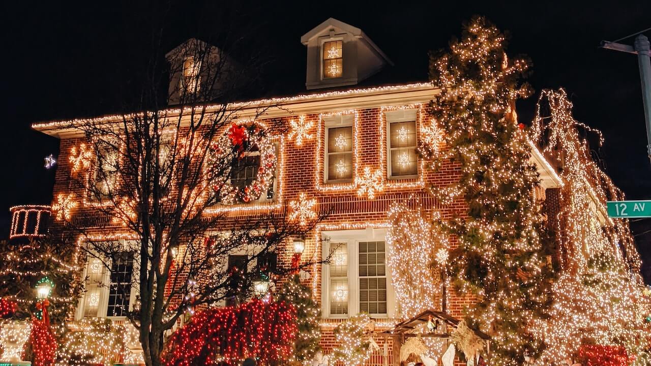 Christmas Light Installation